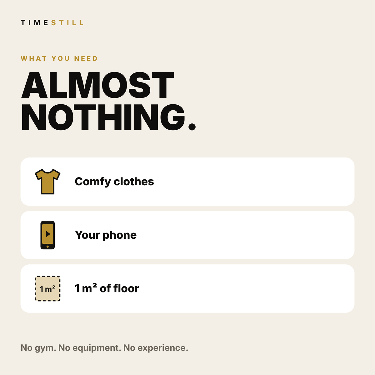 TIMESTILL Tai Chi at Home