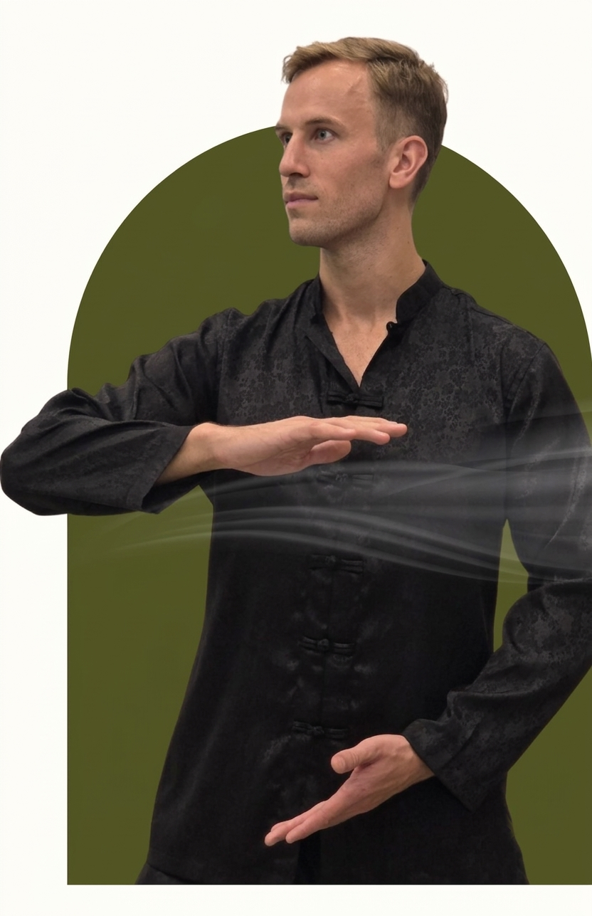 Man practicing Tai Chi